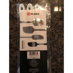 Silicone Spatula Set - Rubber Kitchen Spatulas for Baking, Cooking, & Mixing - 4